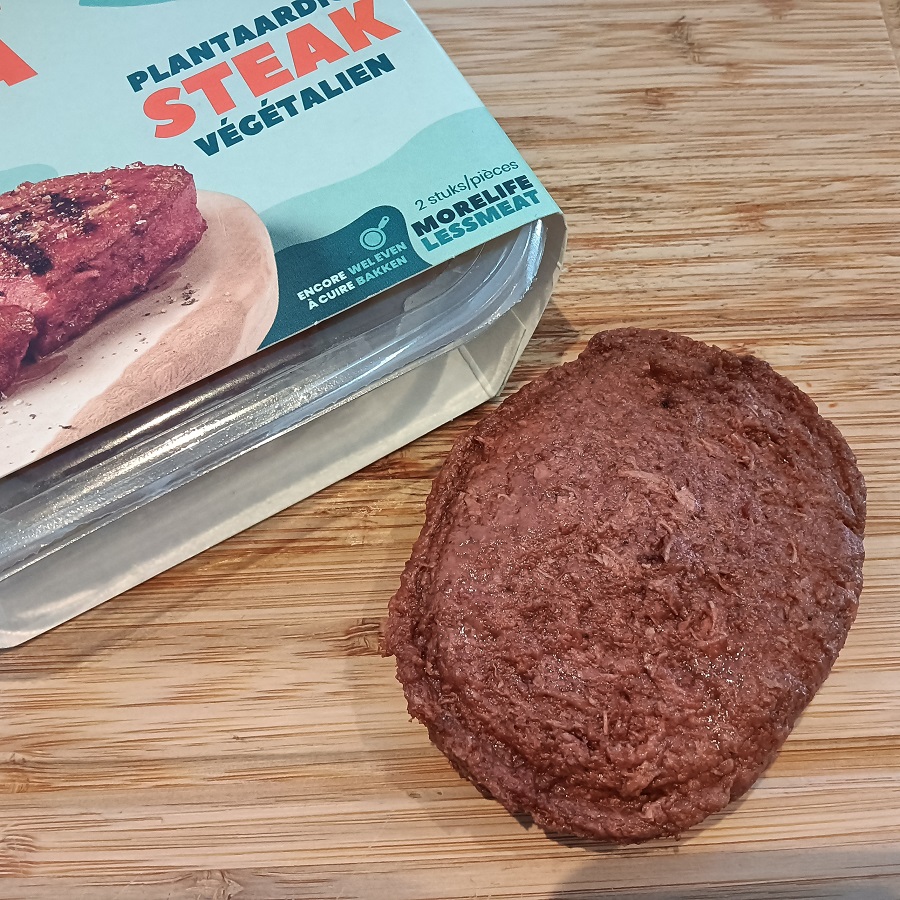 Test Steak végétalien de la marque Vivera